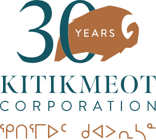 Kitikmeot Corp. 30 years logo
